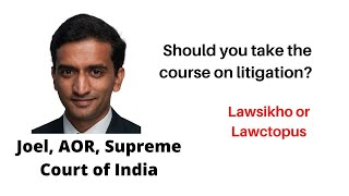 Should you take course on litigation  LawSikho or Lawctopus [upl. by Calore]