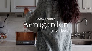 How to EASILY Clean the Aerogarden Harvest  just 10 minutes [upl. by Oni885]