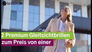 brillende Deal 2 Premium Gleitsichtbrillen zum Preis von einer [upl. by Merdith]