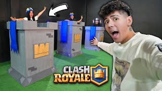 ¡CONTRUÍ LA ARENA DE CLASH ROYALE en la VIDA REAL  ANTRAX ☣ [upl. by Zia]