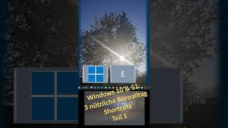 3 Tastaturkürzel fürs Büro Windows 11 amp 10  Shortcuts Teil 1 [upl. by Eentroc]