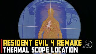 Thermal Scope Location  Resident Evil 4 Remake Two Bugs One Stone Trophy [upl. by Atteynek]