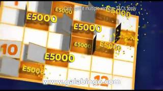 GalaBingo TV Advert  12 days of Jackpot [upl. by Sibie]