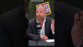 Triple H discusses the BIG return at SurvivorSeries [upl. by Talbert]