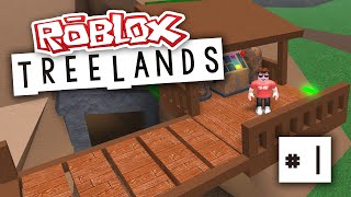 Treelands 1  NEW TREE HOUSE Roblox Treelands [upl. by Eimak]