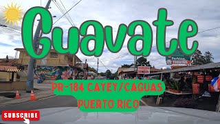 Guavate PUERTO RICO in 4K Drive through PR 184 Cayey amp Caguas 2023 [upl. by Llenwad263]