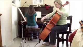 Albinoni  Adagio in G Minor  cello amp piano [upl. by Firooc238]