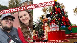 We Spent Christmas At Magic Kingdom 2023Insane Crowd Levels [upl. by Sucrad]