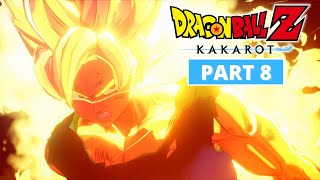 Dragon Ball Z Kakarot  Gameplay Walkthrough  Part 8  4K 60FPS PC ULTRA  No Commentary [upl. by Oraneg]