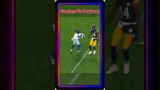 Pickens Wild Facemask Grab Steelers vs Cowboys😲 [upl. by Aisatal]