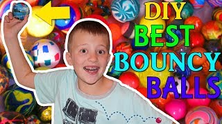 DIY SUPER High Bounce Bouncy Balls [upl. by Yolanda]