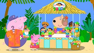 The Tropical Day Trip 🍹  Peppa Pig Official Full Episodes [upl. by Ecirtnahc]