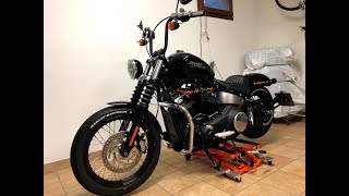 Fxbb street bob Cobra freeway bars and [upl. by Niattirb949]