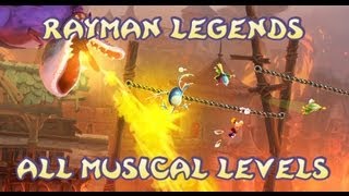 The Strength of Comradery Back to Origins  Rayman Legends 41 4 Player [upl. by Bitthia]