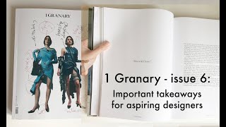 1 Granary  issue 6 takeaways for aspiring designers [upl. by Wittie]