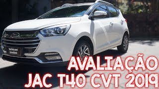 Avaliação JAC T40 Automático 16 2019  Um rival para HB20x e Honda FIT [upl. by Yelrebmyk]