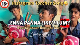 Enna Panna LIKE 👍 Vilum Song  HOT GIRL 🥵Instagram Torcher Song  SachinJAS [upl. by Bish]