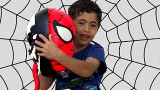 OPENING SPIDERMAN AND CARS SURPRISE EGGS  Spiderman VS Venom  Toy Unboxing Videos  Kiddyzuzaa [upl. by Nevins224]