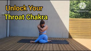 Harmonize Your Throat Chakra Yoga Flow for Authentic Expression [upl. by Rodenhouse]