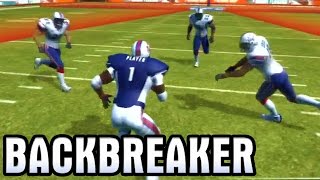 BIG JUKE COLLISIONS  BACKBREAKER Tackle Alley Gameplay 22 [upl. by Haya116]