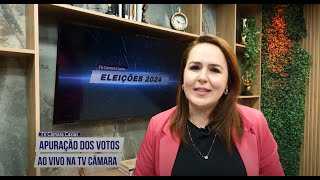 Eleições 2024 Assista à apuração dos votos na TV Câmara Caxias [upl. by Ritz]