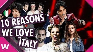 10 reasons why we love Italy in the Eurovision Song Contest [upl. by Dena633]