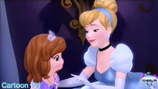 Sofia Meets Princess Cinderella  Sofia The First  Cartoon PH [upl. by Proudfoot]