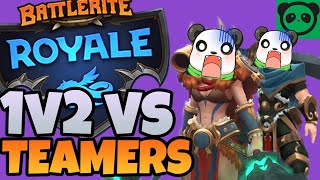 Teldo vs TEAMERS  Back 2 Battlerite Royale  Croak Solo Gameplay [upl. by Diarmid230]