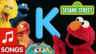 Sesame Street Letter K Letter of the Day [upl. by Lucille861]