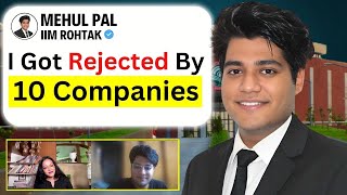 Got Rejected In 10 Interviews😲 IIM Rohtak Student Sharing His BBA amp MBA Journey  IPMAT [upl. by Herbie]