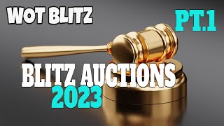 WOT BLITZ  Xmas Auction 2023 Pt 1 [upl. by Pratt]