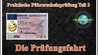 Praktische Führerscheinprüfung Teil 3  Original Prüfungsfahrt  Fahrprüfung [upl. by Ondrej]