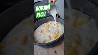 Daşma üsulu Borani plov Balkabağı pilavı keşfet shortvideo viralvideo reels pumpkin tarif [upl. by Adnola]