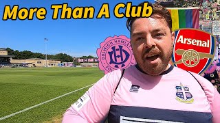 LONDONS quotVILLAGEquot FOOTBALL CLUB Dulwich Hamlet v Arsenal U23s London [upl. by Pozzy744]