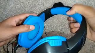 UNBOXING Budget Wired Gaming Headphones With RGB Light  Zebronics ZEBRUSH [upl. by Willie]