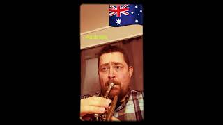 National anthem of Australia  trumpet  «Advance Australia Fair» [upl. by Reyam]