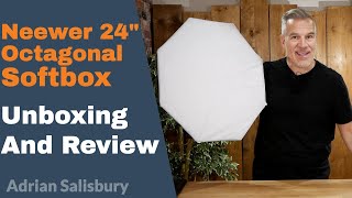 Neewer 24quot Octagonal Softbox Unboxing and Review [upl. by Samp]