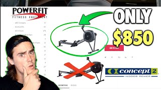 This Rower COPIED Concept 2  Worth It PowerFit Rower Review [upl. by Beaufort255]