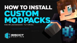 How to install custom modpacks for Exaroton TUTORIAL [upl. by Mcgrath]