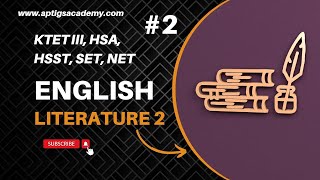 2 English KTET III HSA HSST SET NET [upl. by Ahsienot]