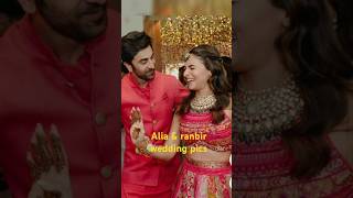 Alia bhatt amp ranbir kapoor wedding picturestrending wedding aliabhatt ranbirkapoor love [upl. by Ainafets717]