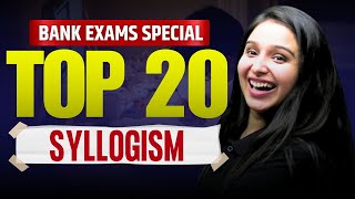 Top 20 Syllogism  Bank Exams Special 2024  Reasoning By Parul Gera  Puzzle Pro [upl. by Aneekat]