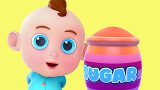 Johny Johny Yes Papa Nursery Rhymes And Kids Songs by USP Kids [upl. by Ytsirhc]