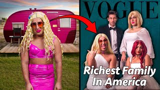 POOR GIRL Becomes MEGA RICH Perfect Billionaire Family Gets Ruined [upl. by Graaf]