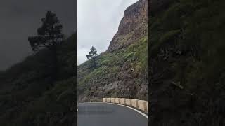 Timelapse of the Steep Mountain Road to Masca Tenerife 🚗🌄 [upl. by Aidnic]