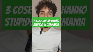 3 Cose che mi hanno STUPITO infermiere germania italianiingermania erasmuslife italiani perte [upl. by Grunberg]