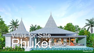 Villas For Sale Punyisa Pool Villas Layan  PhuketNet Real Estate [upl. by Olnek256]