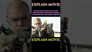 Elysium 2013  BULLETPRO shorts short viral movie recaped movierecap film moviereview yt [upl. by Assisi]