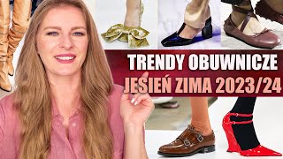 🍂 TRENDY OBUWNICZE JESIEŃ ZIMA 202324 🍂 TE BUTY BĘDĄ MODNE TENDENCJE MODOWE Z WYBIEGÓW CZ2 [upl. by Martreb]