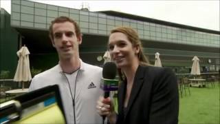 Andy Murrays Wimbledon knowledge with a special guest Rafael Nadal [upl. by Osicnarf]